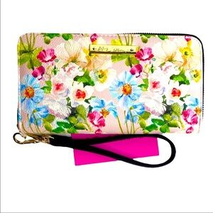 Betsey Johnson zip around wallet!